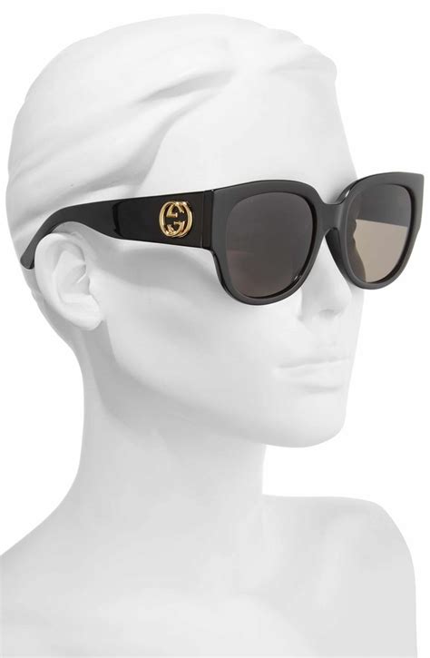 55mm square sunglasses gucci|gucci square acetate sunglasses.